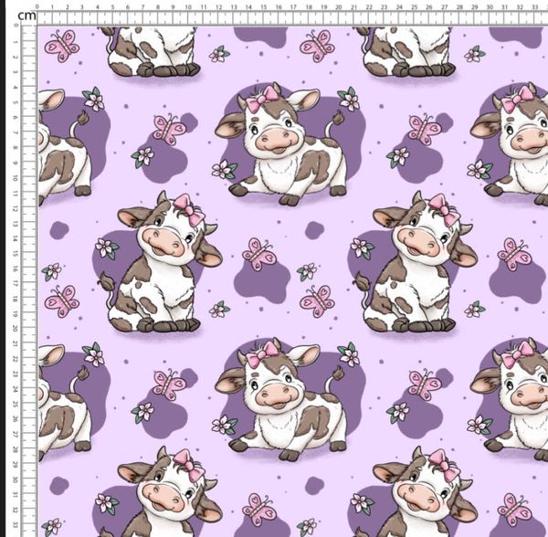 Hovedbilde Moo Blossom - Jersey - Metervare