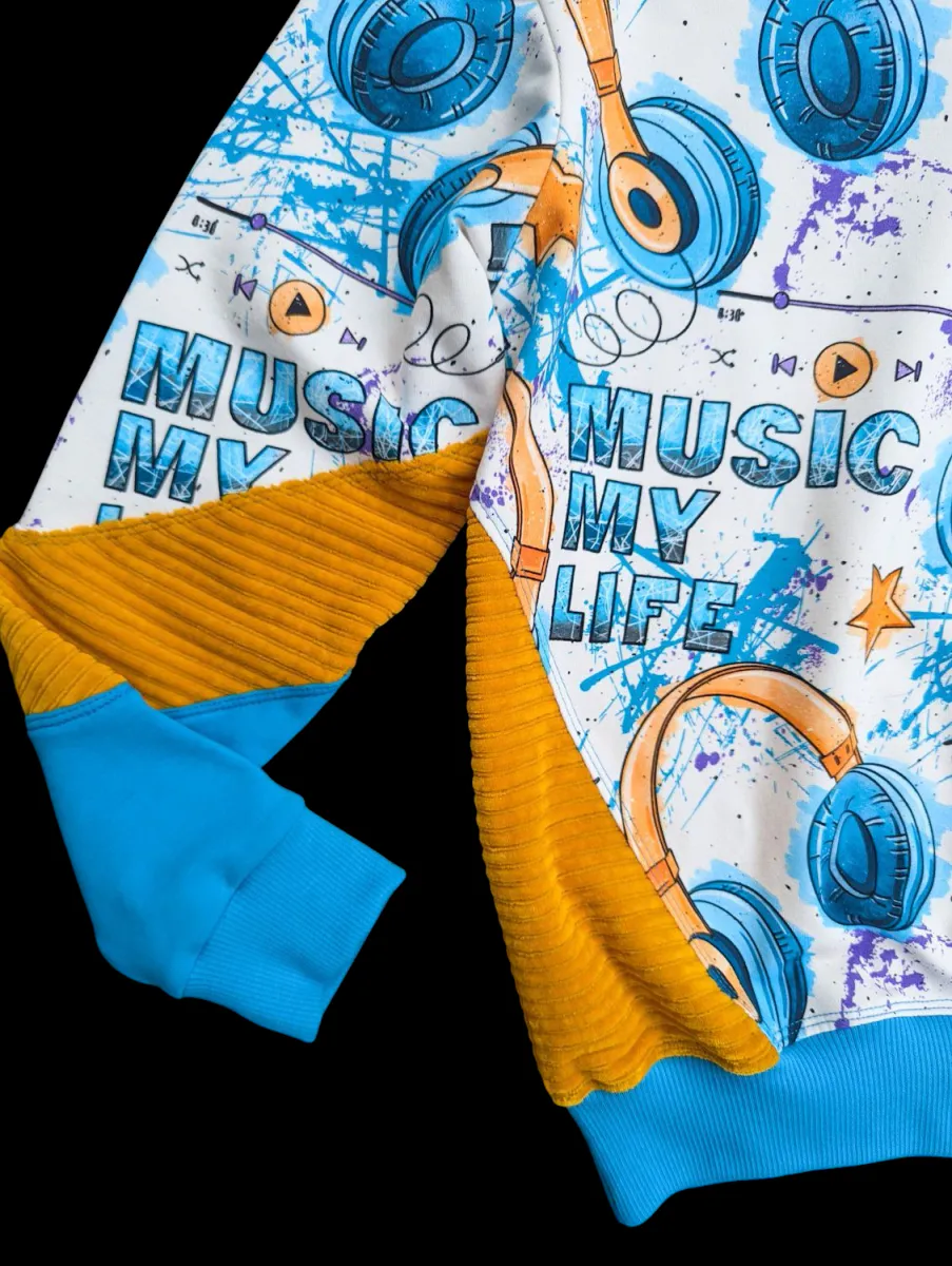 Feel the music - French Terry - Metervare