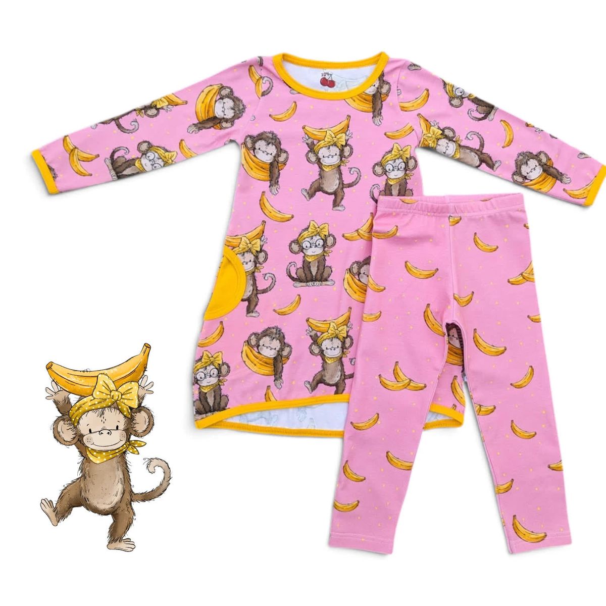 Leken Ape Combo - Jersey - Metervare